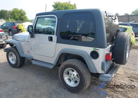 2003 Jeep Wrangler / Tj Sport from USA, damaged, VIN 1J4FA49S43P343483